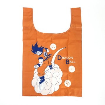 ドラゴンボールZ オラに任せろ！ エコバッグ 買い物袋 かばん オレンジ
