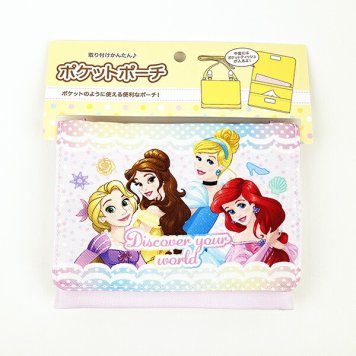 ディズニー プリンセス ポケットポーチ ピンク スクール キッズ  Disney