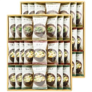 【送料無料・包装無料・のし無料】美味心 フリーズドライ味噌汁ギフト TK-EO(A3)ギフト 春 入学祝い 卒業祝い 就職祝い 結婚祝い 誕生日 出産祝い 引越祝い 香典返し 新盆 初盆 御礼 お中元 内祝い 快気祝い ご挨拶 志 法事