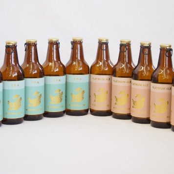 愛知金しゃちクラフトビール10本セット(インディアペール プラチナエール) 330ml×10本