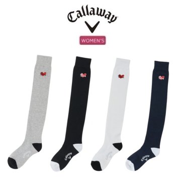 キャロウェイ ゴルフ レディース ソックス ラブキャロウェイ ニーハイソックス Callaway Golf C25193211 【2025年春夏モデル】 お誕生日祝い お祝い 記念品 30代 40代 50代 60代 母の日 お母さん 還暦祝い 敬老の日 彼女 人気プレゼント プレゼント