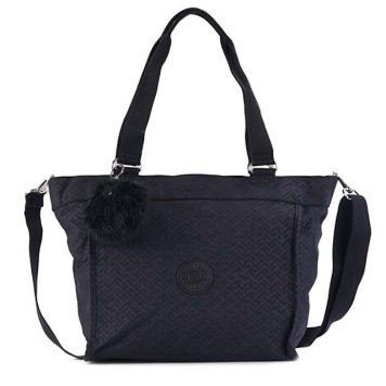 キプリング Kipling バッグ K16640 L12 NEW SHOPPER S ニューショッパーエス 2way 斜めがけショルダー トートバッグ NIGHT BLUE EMB ネイビー系