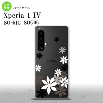 SO-51C SOG06 XPERIA 1 IV Xperia 1 IV スマホケース 背面ケース ハードケース ティアレ A 黒 メンズ レディース nk-xp14-1077