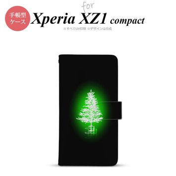 【手帳型 スマホ カバー ケース】【SO02K】【エクスペリア XZ1】手帳型 ケース SO-02K スマホ カバー Xperia XZ1 Compact エクスペリア ツリー 緑 nk-004s-so02k-dr626【メール便送料無料】