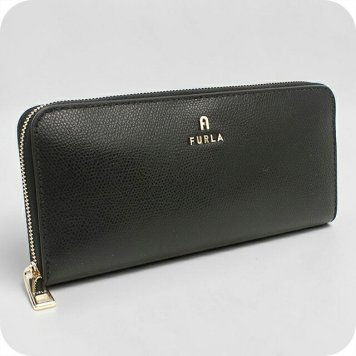 フルラ 長財布ラウンドファスナー レディース ブランド FURLA FURLA CAMELIA レザー WP00313 ブラック