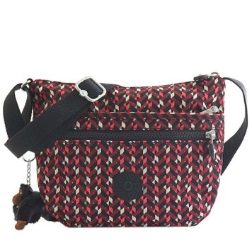 キプリング Kipling ショルダーバッグ K00070 K05 ARTO S アルトエス 斜めがけショルダーバッグ ピンクシェブロン PINK CHEVRON ピンク系マルチ