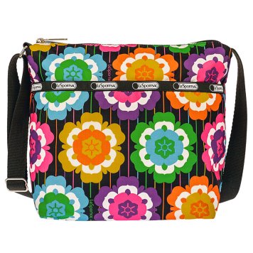 レスポートサック LeSportsac バッグ ショルダーバッグ 斜めがけバッグ 7562 D278 SMALL CLEO CROSSBODY スモールクレオ クロスボディ FESTA マルチカラー