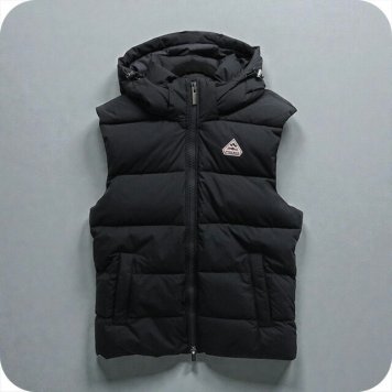 ピレネックス PYRENEX SPOUTNIC MINI RIPSTOP VEST ダウンベスト HMY021-BLACK-M メンズ ダウンジャケット