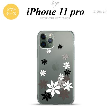 iPhone11Pro iPhone11 Pro スマホケース ソフトケース ティアレ A 黒 メンズ レディース nk-i11p-tp1077
