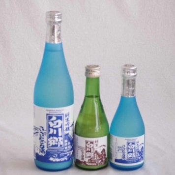 ファミリーにごり酒 3本セット(三輪酒造白川郷純米吟醸(岐阜) 三輪酒造白川郷純米(岐阜)) 720ml×1本 300ml×2本