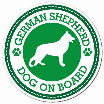 GERMAN SHEPHERD シェパード グリーン 肉球 カーサイン 車 マグネットステッカー 犬 マグネット 強力 直径13cm 丸型 おしゃれ かわいい ドラレコステッカー 安全対策 危険運転 煽り運転 アニマル 動物 犬種別 屋外 防水 屋内 肉球マーク