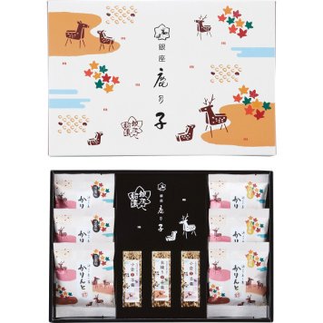 銀座鹿乃子 和菓子詰合せ [26-7583-046] KYM-E かりんとう 羊羹 ようかん 和菓子 詰め合わせ 銘店監修 高級 スイーツ お菓子 個包装 お取り寄せ お祝い お返し 内祝い 出産 結婚 快気 プレゼント ギフト