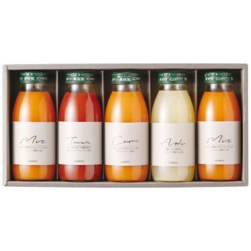 【ギフト対応無料】お歳暮・冬ギフト いち粒 JOY JUICES 4種5本セット(200ml) JJ30M (JJ30M) ※送料無料(北海道・沖縄は除く)
