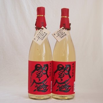 樽熟成麦焼酎 閻魔 老松酒造(大分県)1800ml×2本