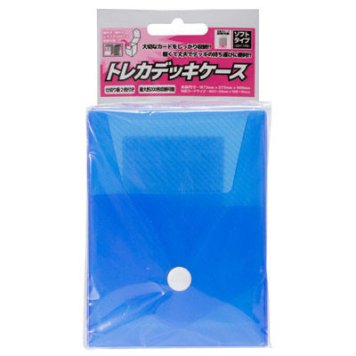 アンサー トレーディングカード用 「トレカデッキケース」ソフトタイプ ブルー ANS-TC036BL