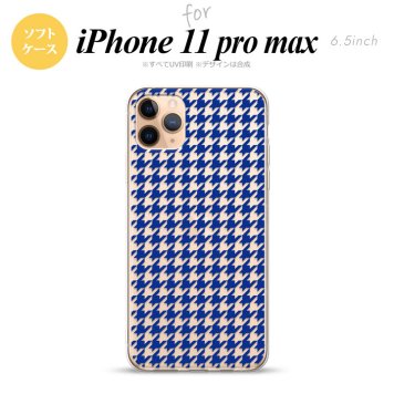 iPhone11ProMax iPhone11pro max スマホケース ソフトケース 千鳥 格子 小 青 クリア メンズ レディース nk-i11pm-tp906