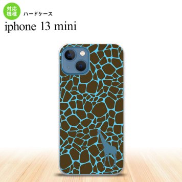 iPhone13mini iPhone13 mini ケース ハードケース キリン 影 青  nk-i13m-417