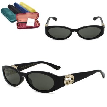 GUCCI サングラス グッチ GG1660S-001 EYEWEAR グローバルフィット ブラック グレー メンズ レディース ユニセックス