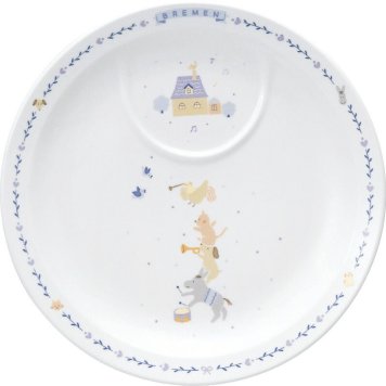 春の贈り物便り22cmプレート ナルミ 直径22.3×3cm