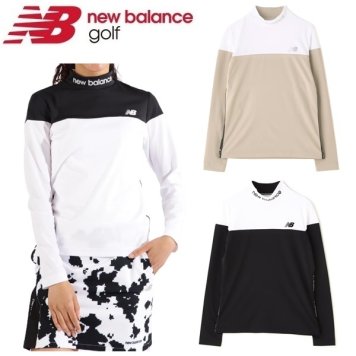 ニューバランス ゴルフ レディース ストレッチ UV 長袖 モックネック プルオーバー New Balance Golf 012-4267502 2024年秋冬モデル お誕生日祝い お祝い 記念品 30代 40代 50代 60代 母の日 お母さん 還暦祝い 敬老の日 彼女 人気プレゼント プレゼント