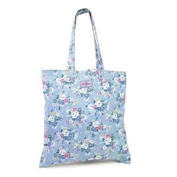 キャスキッドソン トートバッグ 913553 105265616241102 コットン ブックバッグ ショルダートート VINTAGE BLUE/CLIFTON ROSE