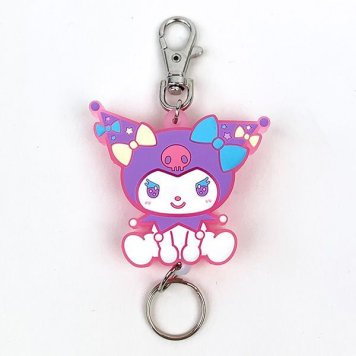 サンリオ クロミ ゆめふわラバーキーホルダー ピンク Sanrio