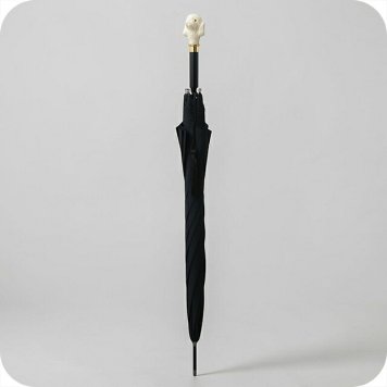 ギドゥジャン Guy de Jean TETES 長傘 classic-poodleivory-black ユニセックス black 長傘 tetes