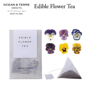 エディブルフラワーティー 1個 〈AS045〉 オーシャンテール スイーツ ラッピング対応外です OCEAN&TERRE スウィーツ 出産内祝い 結婚内祝い 新築内祝い 結婚式 菓子折り 手土産 お菓子 otsv6