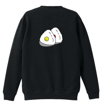 テニス トレーナー スウェット メンズ レディース ジュニア 裏パイル 練習着 おもしろ 名入れ おしゃれ 文字入れ無料 綿100% キッズ 大きいサイズ 「テニスボール in おにぎり」 アートワークスコウベ 【送料無料】