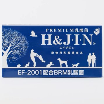 動物用乳酸菌食品 JIN 1g×90包 送料無料 （サプリメント 栄養保管食品 ペットサプリ 犬 猫 EF-2001 ジン エンテロコッカスフェカリス 免疫 腸内）