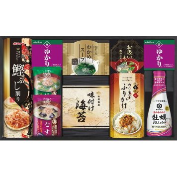 マルトモ みそ汁食卓詰合せ [26-2904-099] MW-40 おみそ汁 鰹節 削り節 海苔 ゆかり 永谷園 だししょうゆ 詰め合わせ 和食 おかず 常温 保存食 贈り物 御中元 御歳暮 内祝い 出産 結婚 お返し ギフト