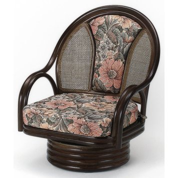 今枝商店 Romantic Rattan ラウンドチェアー【沖縄・離島配達不可】 ZR6S522B