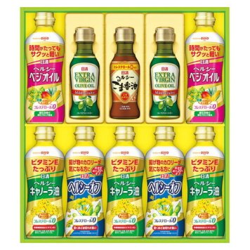 【送料無料・包装無料・のし無料】日清オイリオ バラエティオイルギフト  OV-50A(B4)ギフト 敬老の日 入学祝い 卒業祝い 就職祝い 結婚祝い 誕生日 出産祝い 引越祝い 香典返し 新盆 初盆 御礼 お中元 内祝い 快気祝い ご挨拶 志 法事