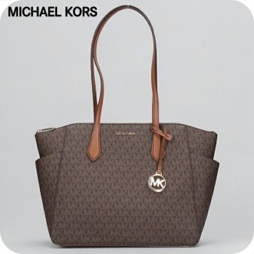 マイケルコース トートバッグ レディース アウトレットブランド MICHAEL KORS マリリン 35F5G6AT2B-BR BROWN