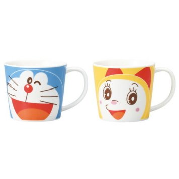 【送料無料・包装無料・のし無料】ドラえもん&ドラミ フェイスペアマグセット 070750(A5)ギフト 敬老の日 入学祝い 卒業祝い 就職祝い 結婚祝い 誕生日 出産祝い 引越祝い 香典返し 新盆 初盆 御礼 お中元 内祝い 快気祝い ご挨拶 志 法事