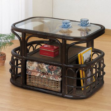 今枝商店 Romantic Rattan テーブル【沖縄・離島配達不可】 T34B