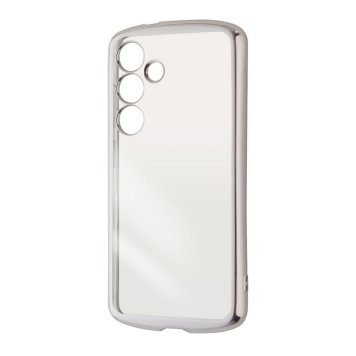 Galaxy S24 耐衝撃 精密設計 TPUソフトケース METAMORU plus/シルバー ※送料無料(ポスト投函)