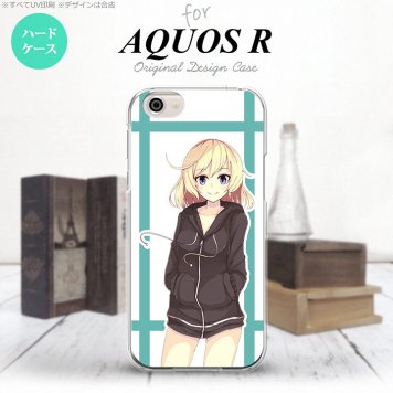 【SH03J】【スマホケース/スマホカバー】【アクオス R】SH03J スマホケース AQUOS R SH-03J カバー アクオス R キャラB 水色 nk-sh03j-1330【メール便送料無料】