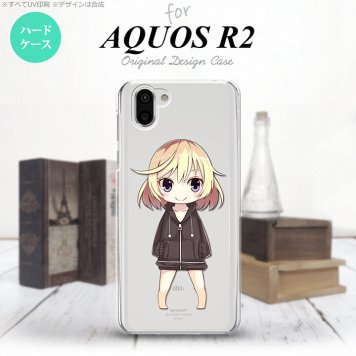 AQUOS R2 アクオス アール2 SH-03K SHV42 専用 スマホケース カバー ハードケース キャラ2 クリア nk-r2-1334[スマホ,スマホケース,スマホカバー,ケース,カバー,ジャケット]