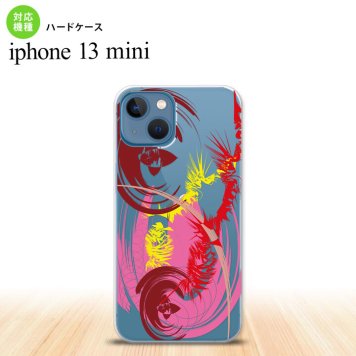 iPhone13mini iPhone13 mini ケース ハードケース アート クリア ピンク  nk-i13m-1266