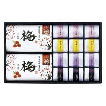 【ギフト対応無料】梅未来 紀州南高梅5種詰合せ (U-HAUSS-503) [お中元][お歳暮] ※送料無料(北海道・沖縄は除く)