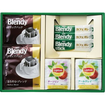 プチカドー AGFドリップコーヒー [26-7579-014] カフェオレ リプトン紅茶 詰め合わせ 飲み物 飲料 バラエティ ギフト 贈り物 プレゼント