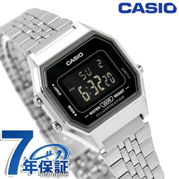カシオ チープカシオ CASIO クォーツ 電池式 LA680WA-1B スタンダード ヴィンテージ 海外 ユニセックス チプカシ 腕時計 カシオ casio
