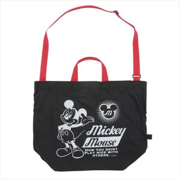 Rootote ルートート トートバッグ サイドポケット TALL トール レディース Disney ディズニー 2way ショルダー エコバッグ
