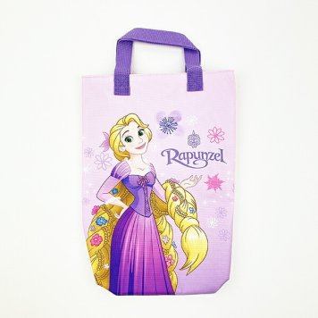 ディズニー プリンセス ラプンツェル シューズバッグ パープル スクール キッズ Disney