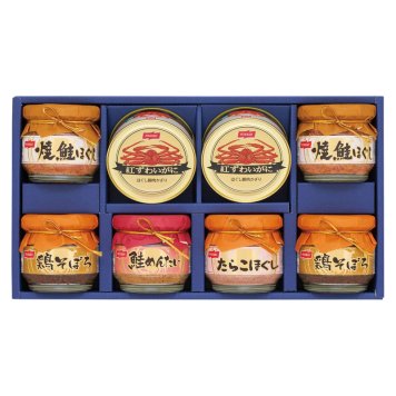 ニッスイ 缶詰・びん詰ギフトセット  ／魚介類・水産加工品 食品 お中元 御中元 ギフト 暑中 残暑 お盆 初盆 新盆 お供 御供 ギフト 2026 送料無料 ギフト プレゼント プチギフト 内祝い 快気祝い 出産祝い 結婚祝い 引出物 新築祝い お返し