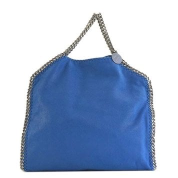 ステラマッカートニー STELLA McCARTNEY ファラベラ トートバッグ ショルダーバッグ 2way セミショルダーバッグ ブルー 青 ステラ マッカートニー ステラ・マッカートニー バッグ ファラベラ チェーンバッグ おしゃれ ブランド 高級 2wayバッグ シンプル レディス 新品 ロゴ