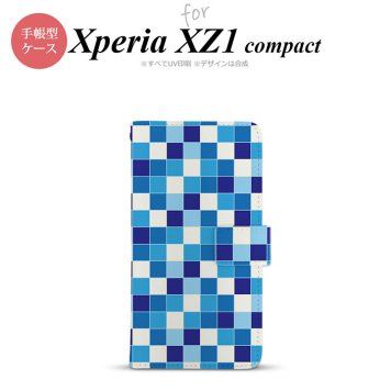 【手帳型 スマホ カバー ケース】【SO02K】【エクスペリア XZ1】手帳型 ケース SO-02K スマホ カバー Xperia XZ1 Compact エクスペリア スクエア 青 nk-004s-so02k-dr1020【メール便送料無料】