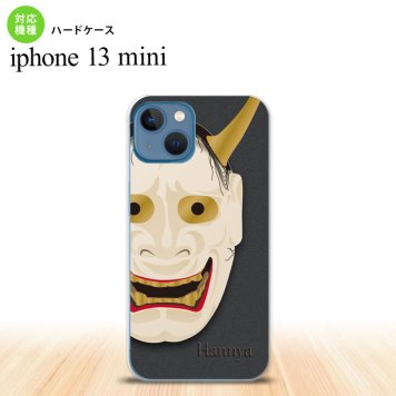 iPhone13mini iPhone13 mini ケース ハードケース 能面 般若 黒  nk-i13m-1044