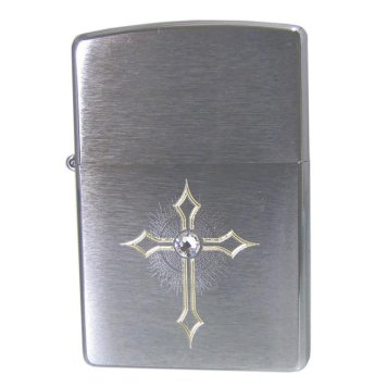 ZIPPO ジッポー ライター CROSS W/STONE クロスウィズストーン 28804 #28804 アウトドア レジャースポーツ